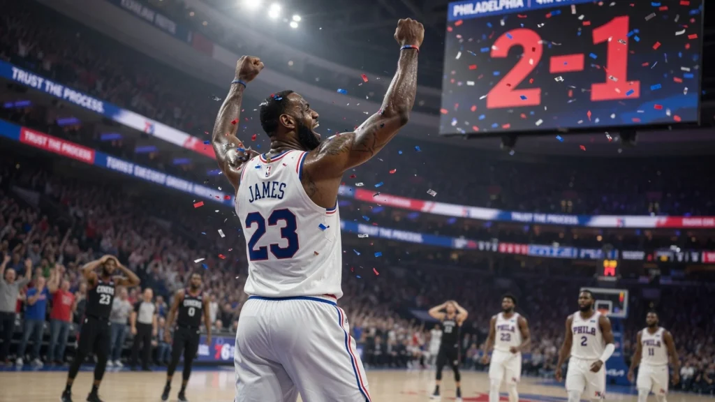 LeBron di Usia 41 Tetap Jadi Otak Serangan