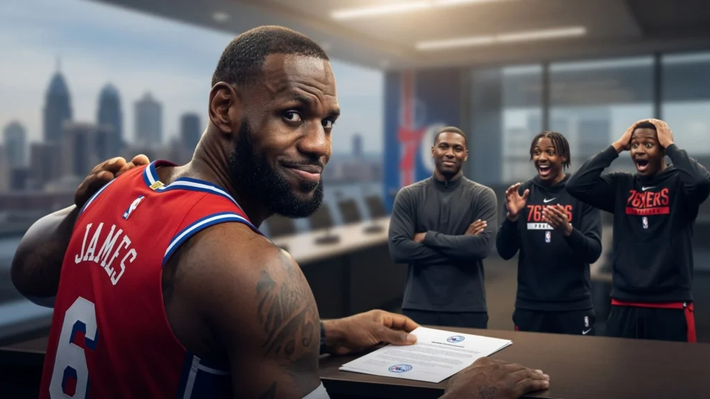 Meme LeBron dan Reaksi Rookie Edgecombe serta Walker