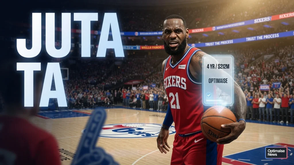 LeBron James ke 76ers Usai Nyaris Pensiun, Kontrak US$8 Juta