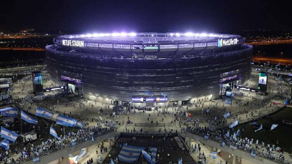 Venue MetLife area dan tekanan juara bertahan