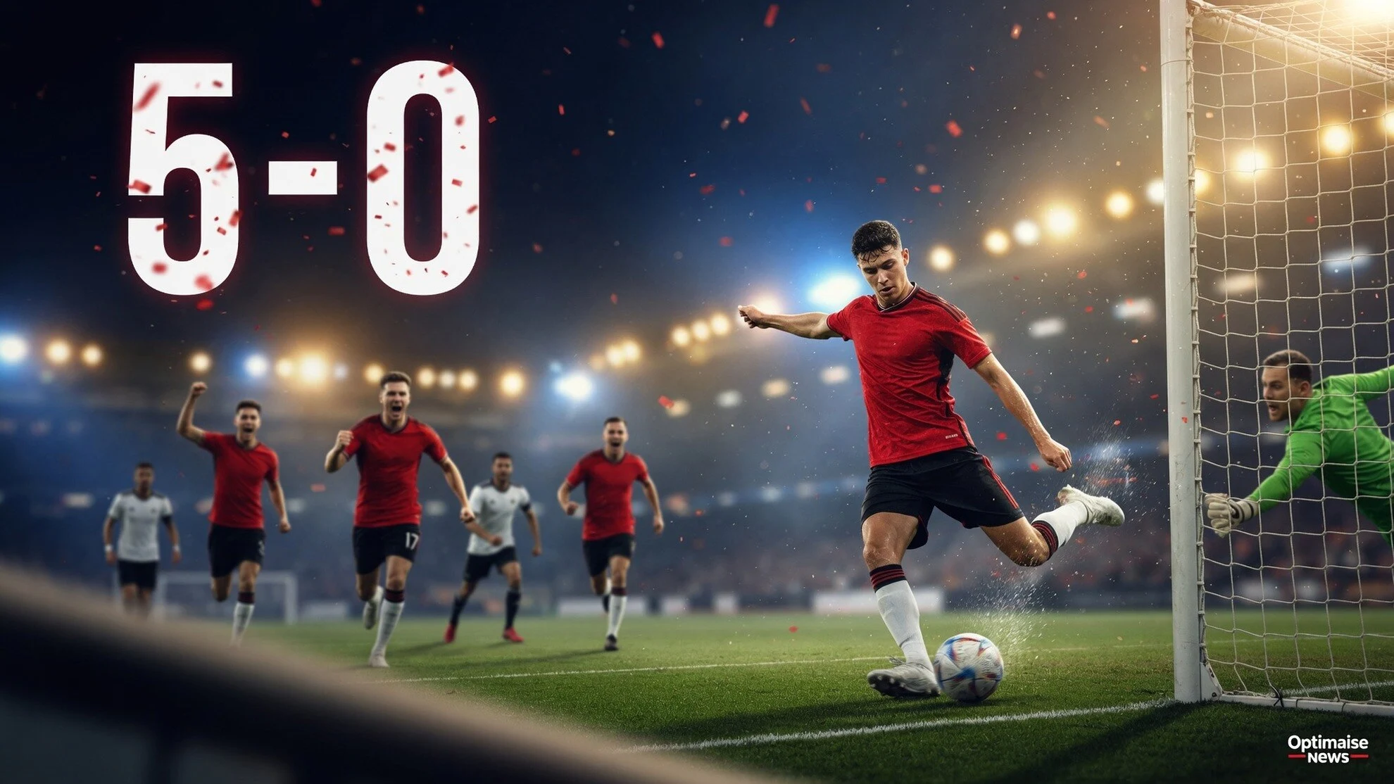 Ledakan Gol di Rosenborg vs Man Utd, MU Menang Telak 5-0