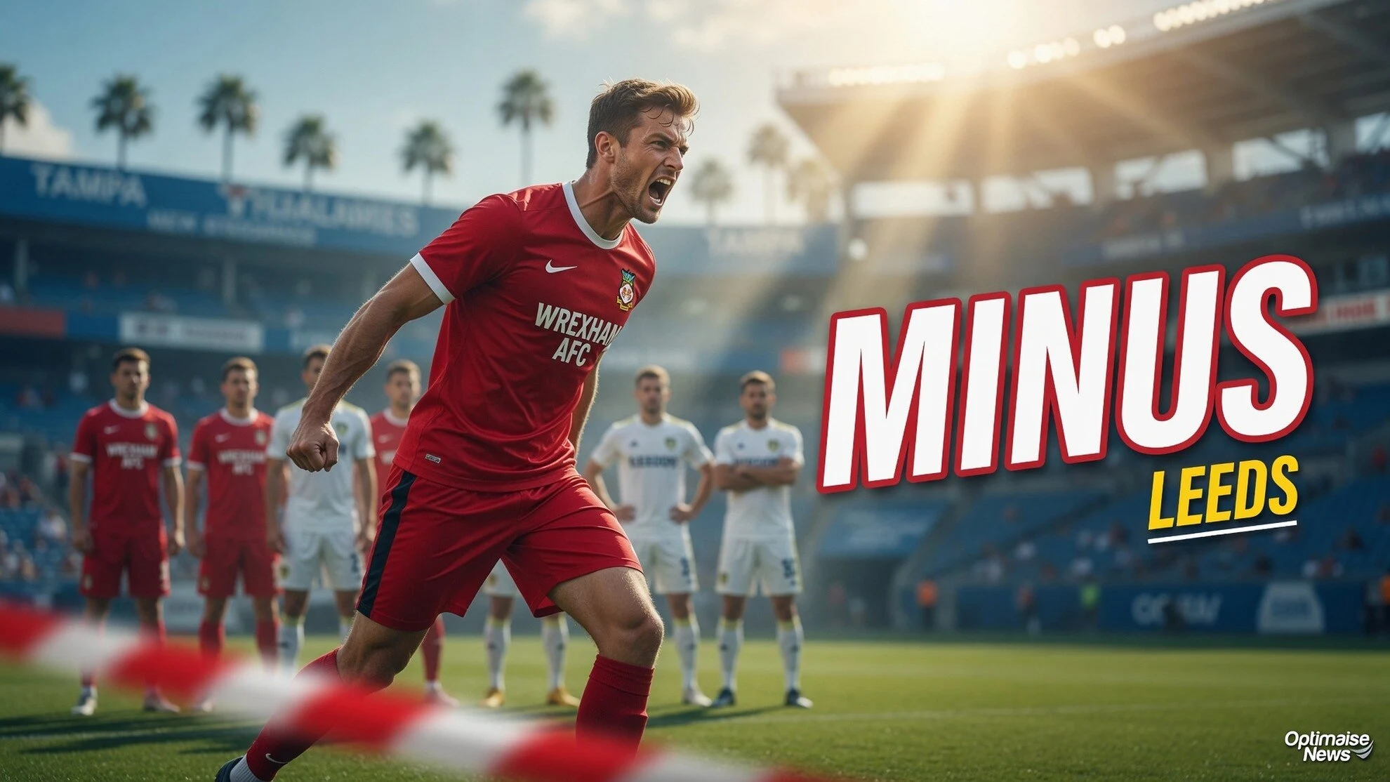 Leeds vs Wrexham di Tampa: Wrexham Belum Kalah Lawan Leeds Minus 8