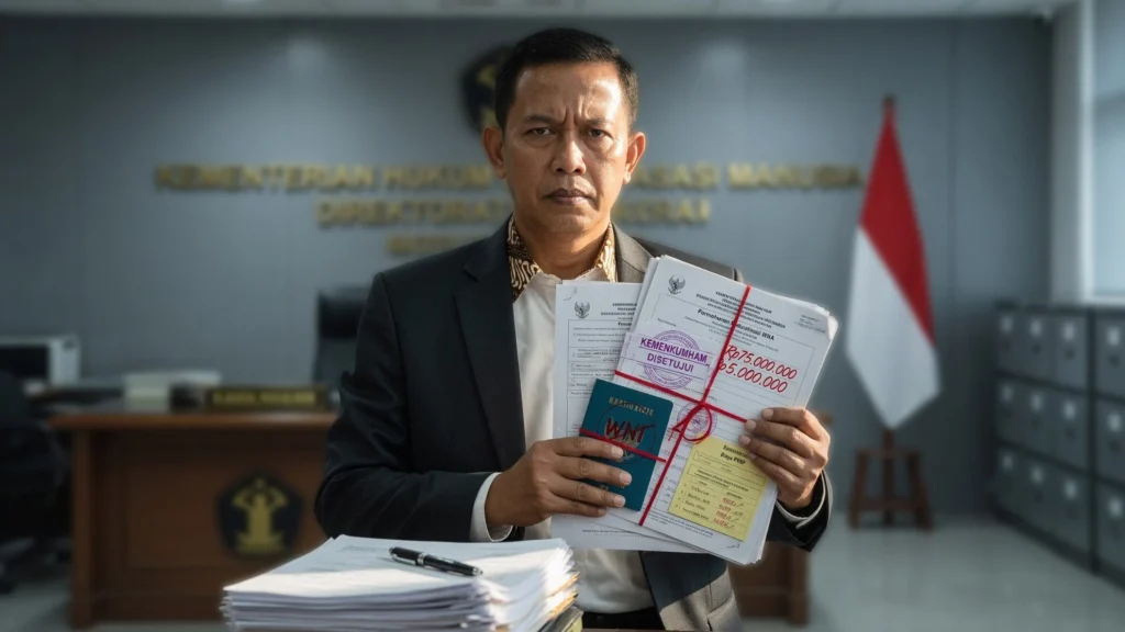 Naturalisasi WNA Juga Naik: Rp50 Juta Menjadi Rp75 Juta