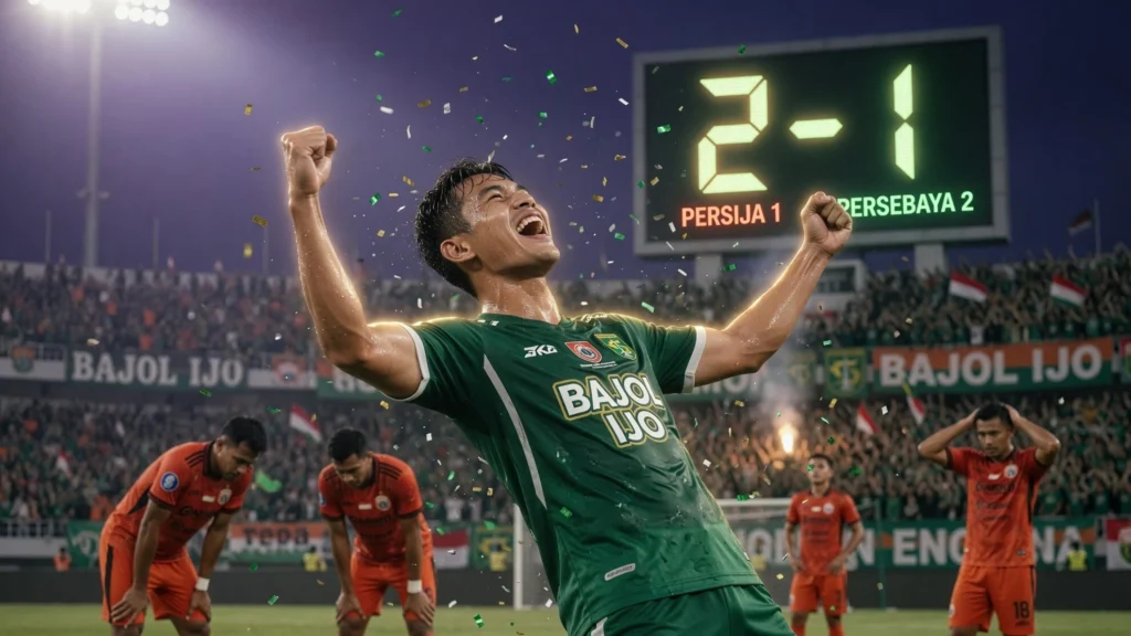 Link Live Streaming Bola Gratis Persebaya Lawan Persija