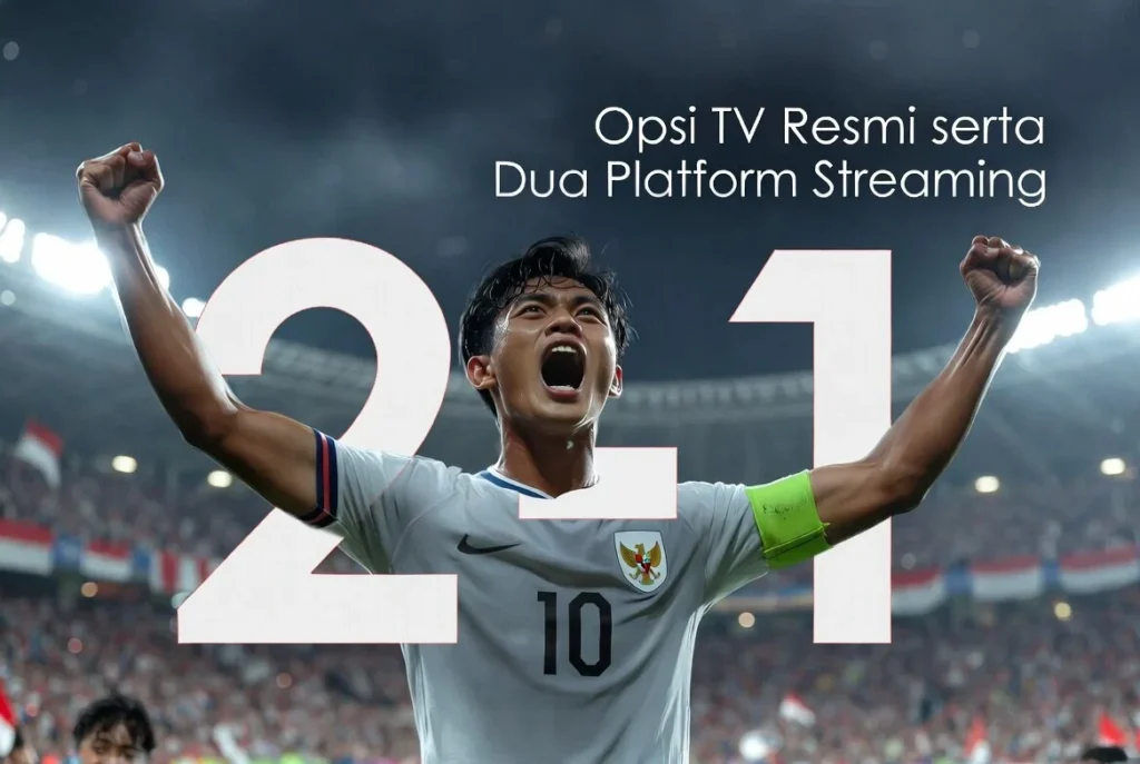 Opsi TV Resmi serta Dua Platform Streaming