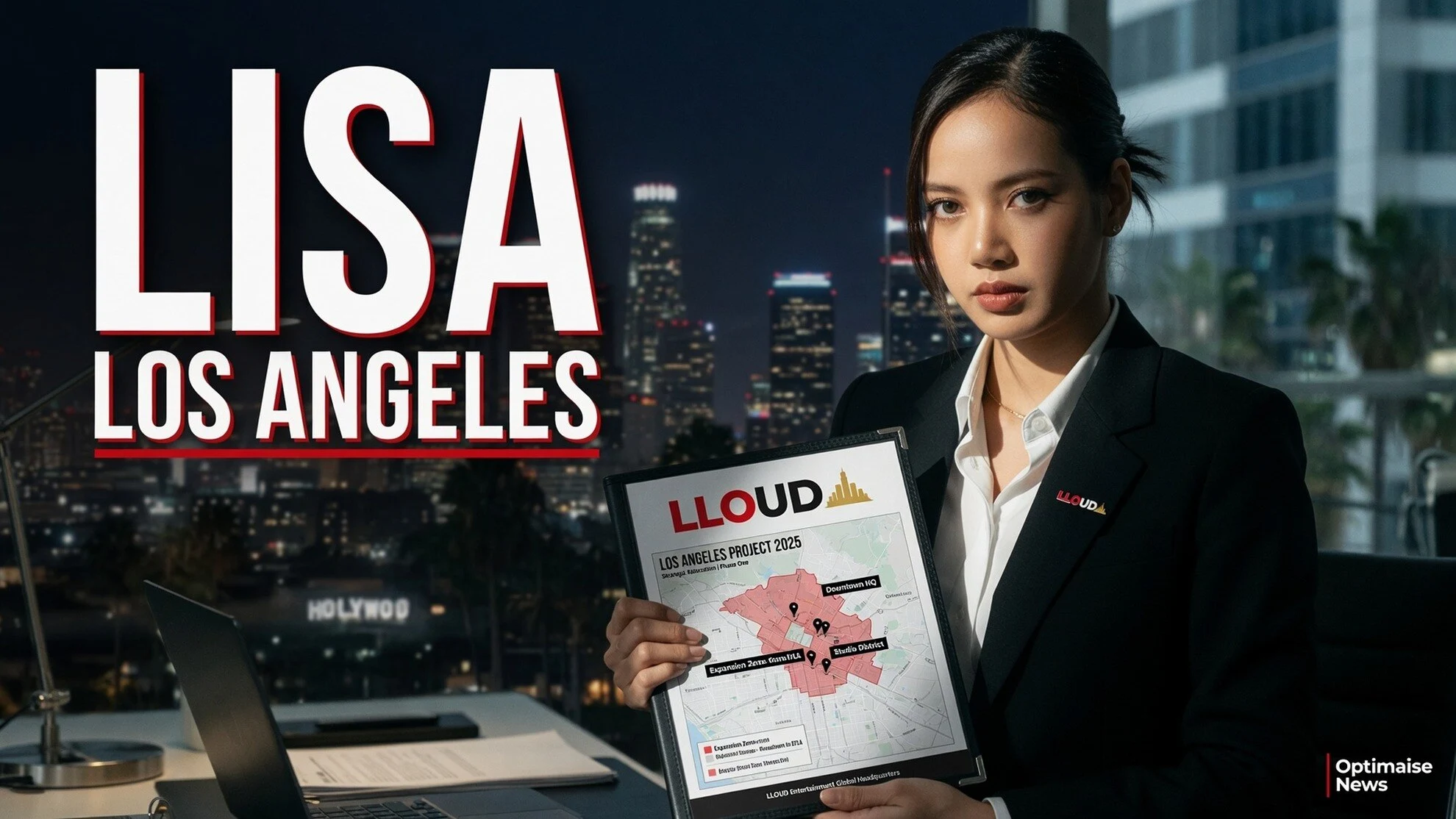 Lisa BLACKPINK Perluas LLOUD ke Los Angeles, Pimpin