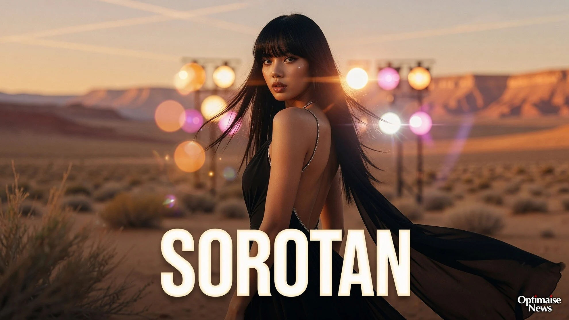 Lisa BLACKPINK di Utah: Gaun Hitam Open Back Jadi Sorotan