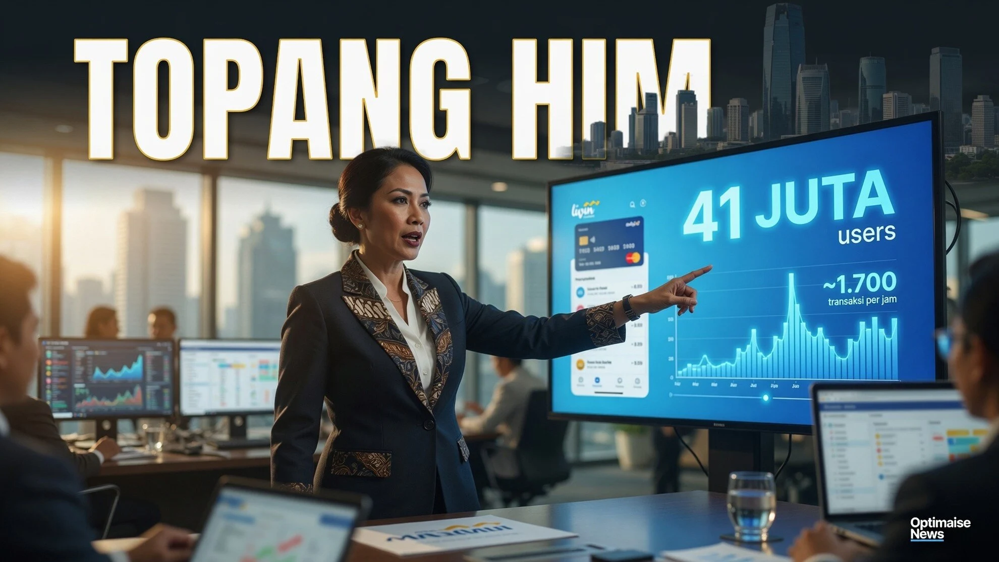 Livin’ Mandiri Capai 1.700 Transaksi per Jam Topang ROE