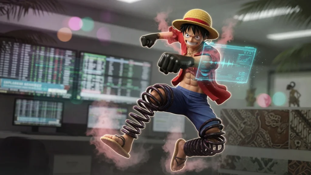 Pantulan Bellamy Diubah Jadi Spring Bullet Lawan Doflamingo