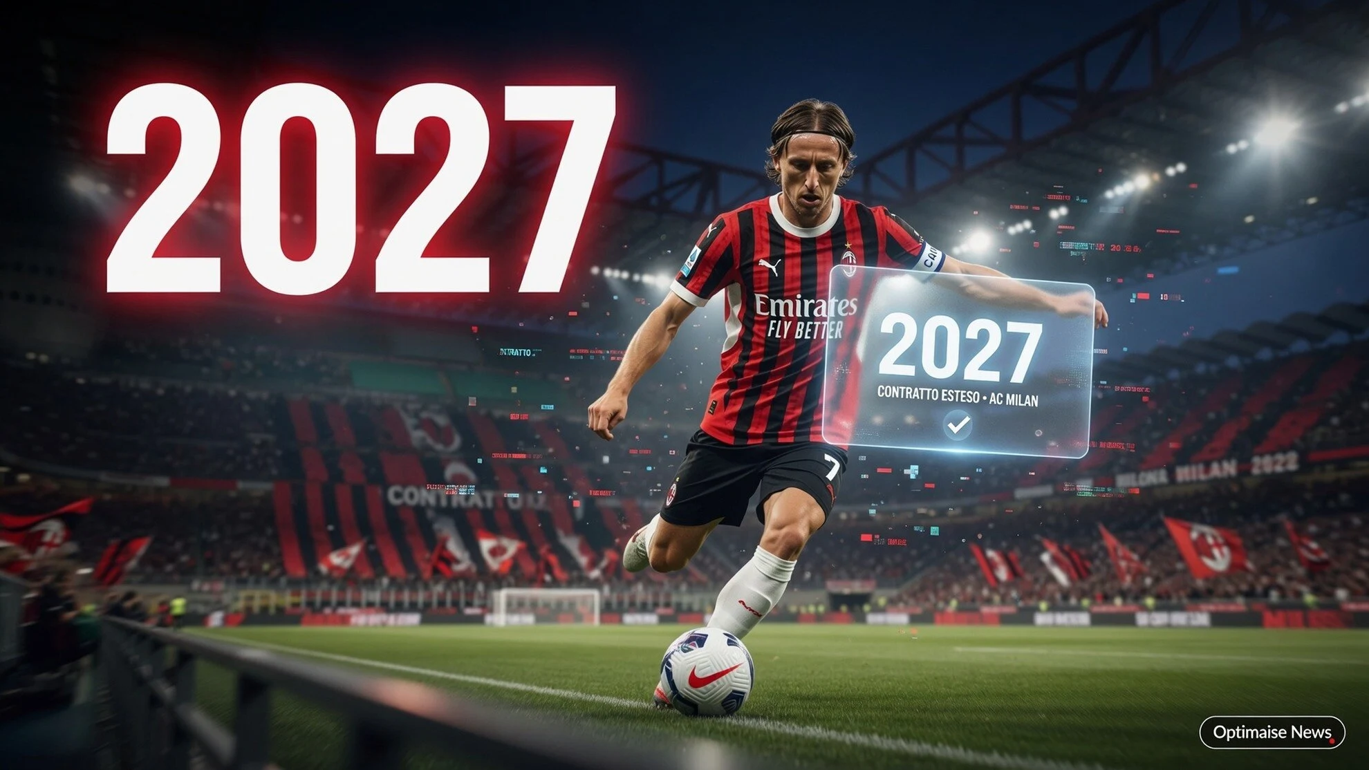 Luka Modric Perpanjang Kontrak di AC Milan hingga 2027