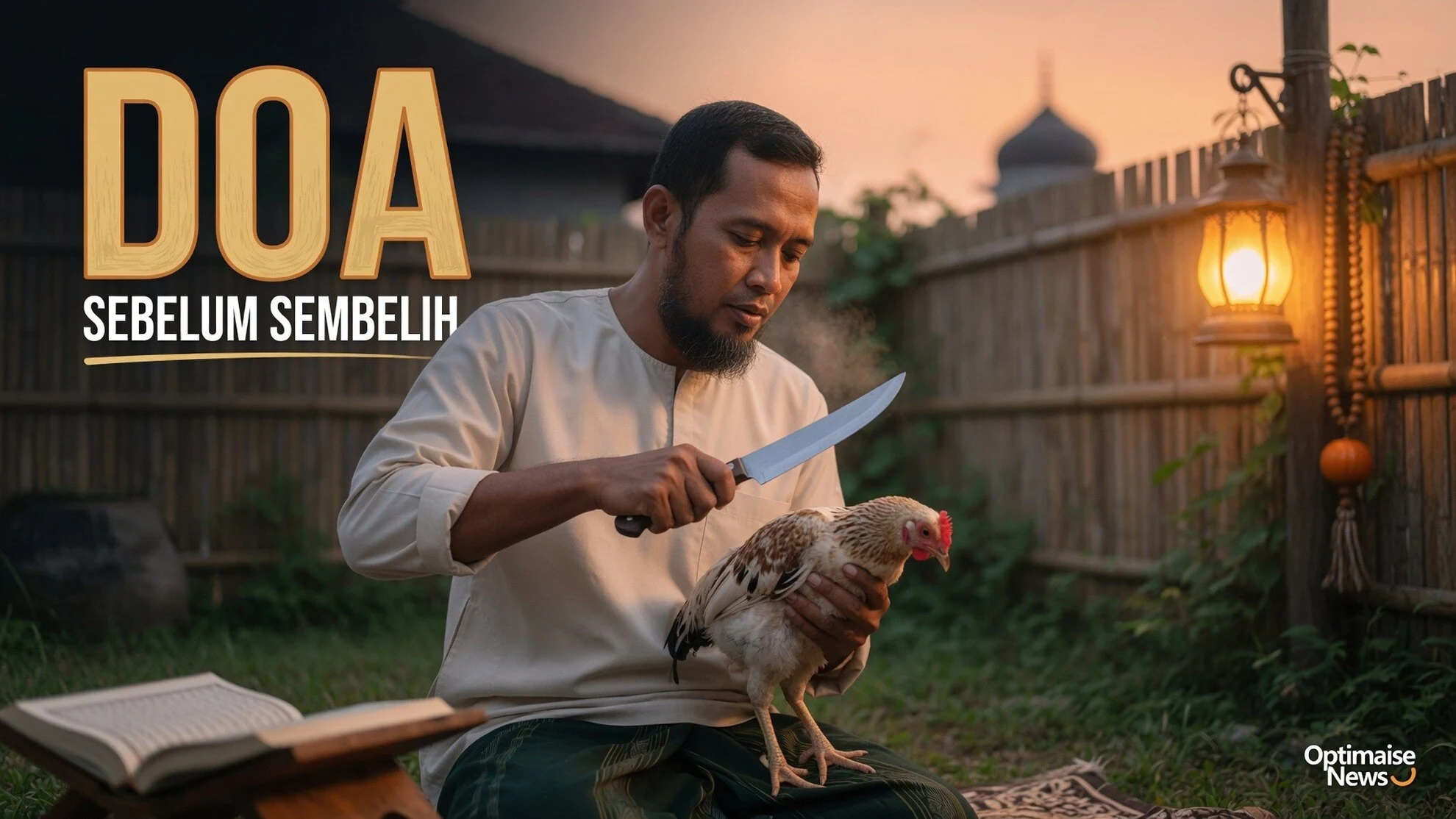 Lupa Doa Menyembelih Ayam, Daging Rumah Jadi Bangkai Najis