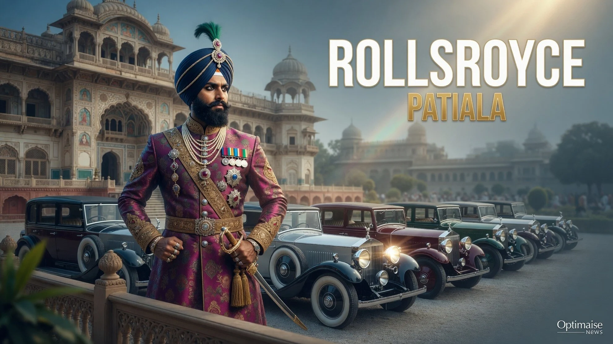 Maharaja Patiala Naik Tahta Usia 9 dengan 10 Istri dan 44 Rolls-Royce