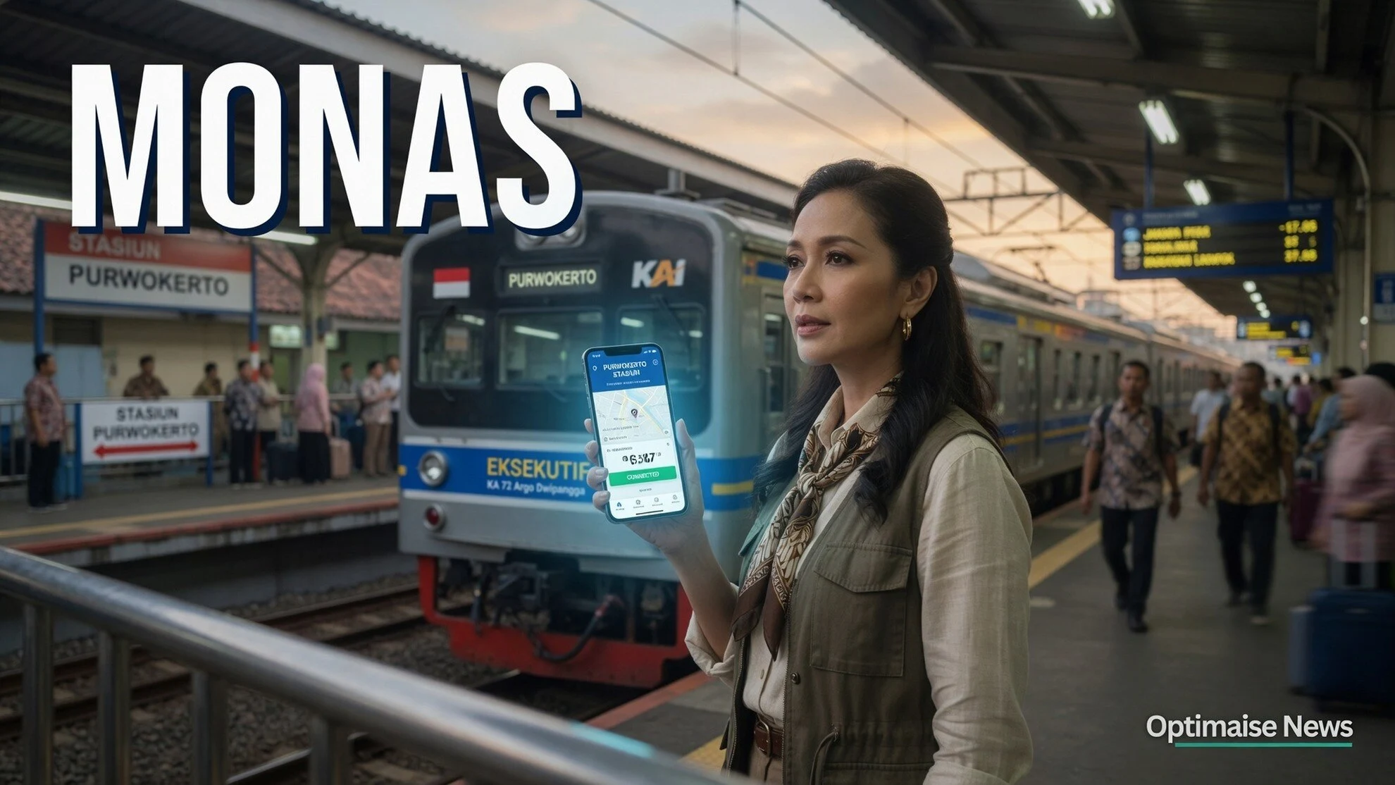 Maia Estianty Naik KA Usai 17 Tahun, Disambut Monas