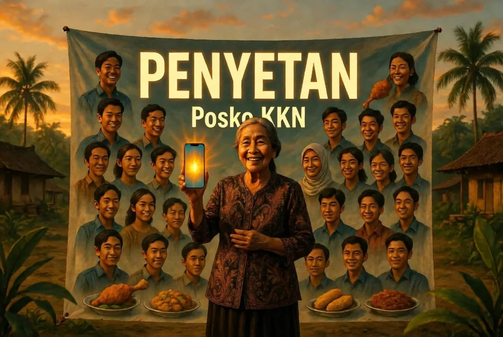 Mak Ja Kira Posko KKN Untag Warung Penyetan
