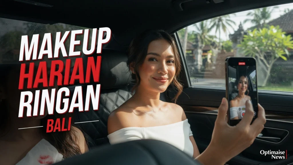 Makeup Harian Ringan Alyssa Daguise di Bali Tanpa Berlebihan