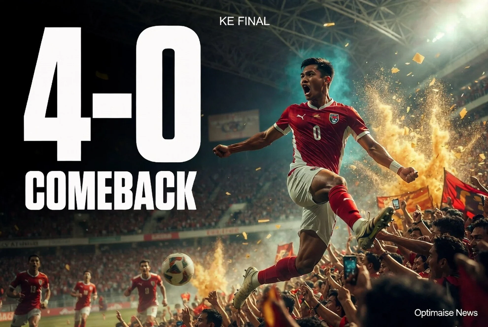 Malaysia Hajar Laos Sabet 4-0