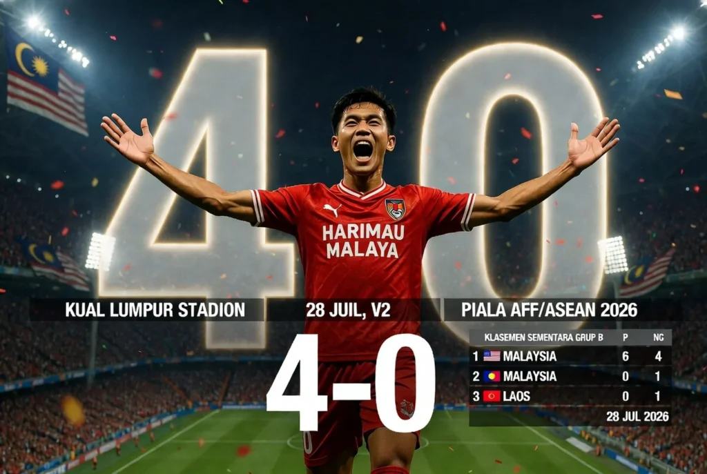 Klasemen Sementara Grup B Usai Laga Kedua