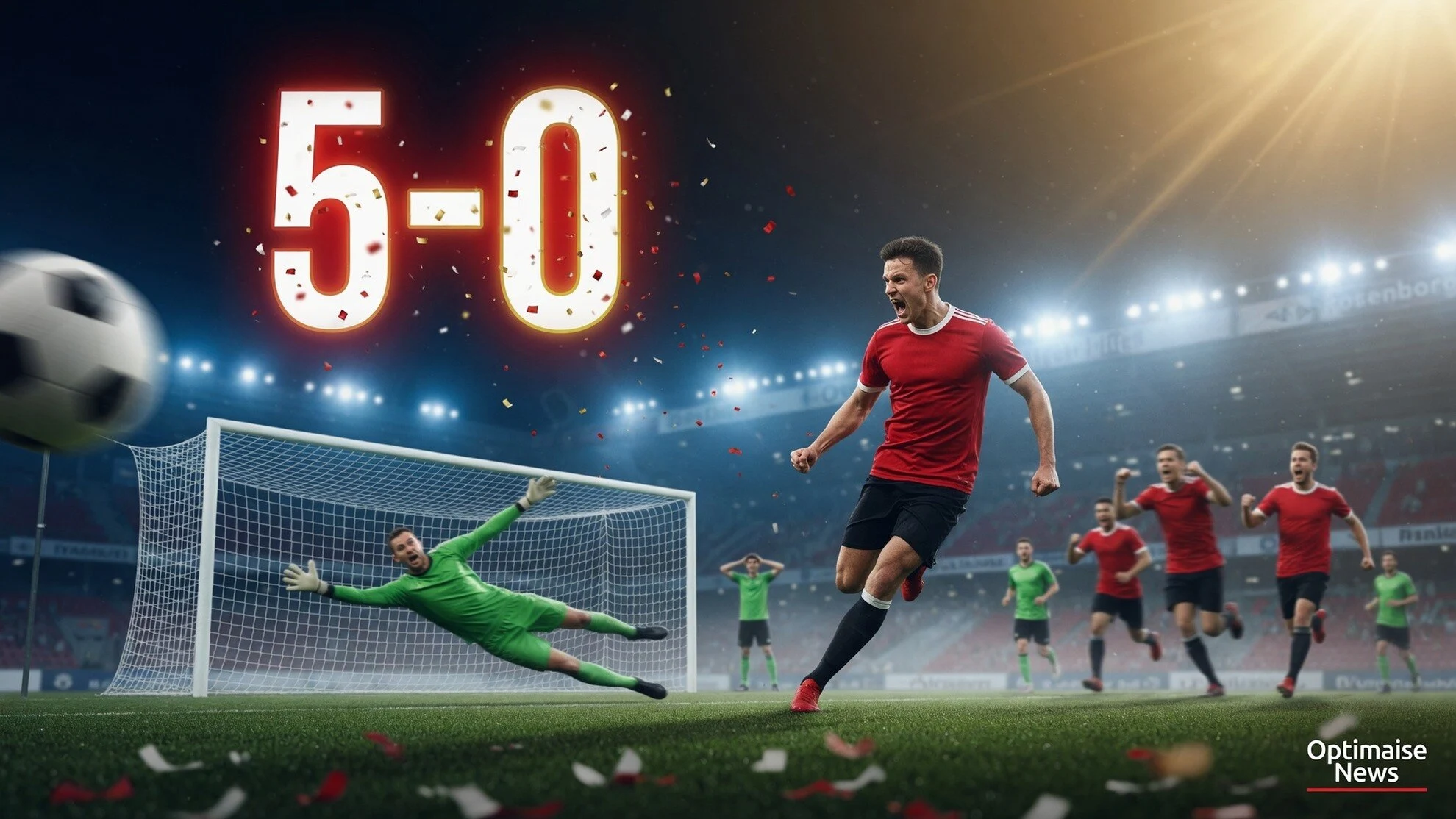 Man Utd Bantai 5-0 di Rosenborg vs Man Utd, 4 Gol Muda