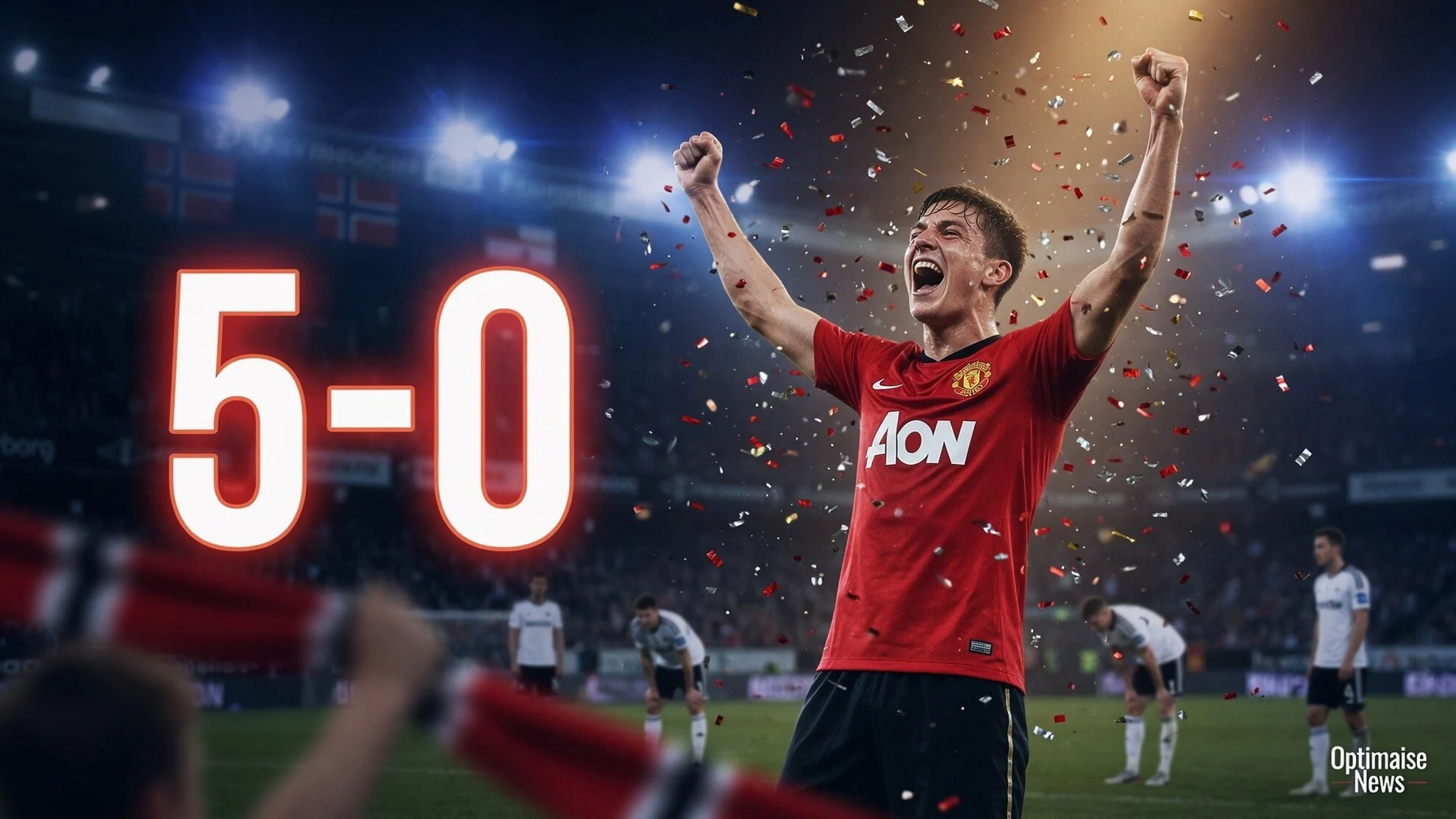 Man Utd Bantai Rosenborg 5-0: Tiga Gol dari Pemain di Bawah 20 Tahun