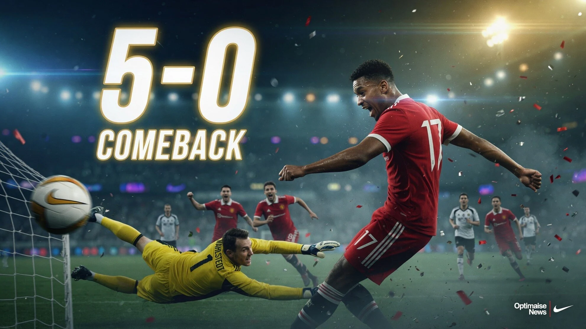 Man Utd Hajar 5-0 di Rosenborg vs Man Utd, 4 Gol Akademi Carrick