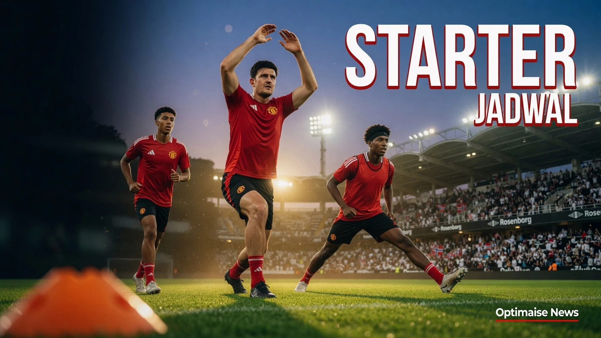 Man Utd vs Rosenborg: Maguire-Yoro Starter