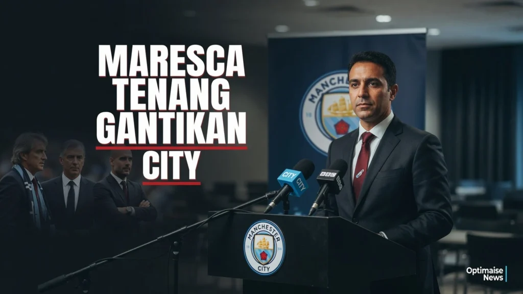 Maresca Tenang Gantikan Guardiola Berkat 3 Manajer City 17 Tahun