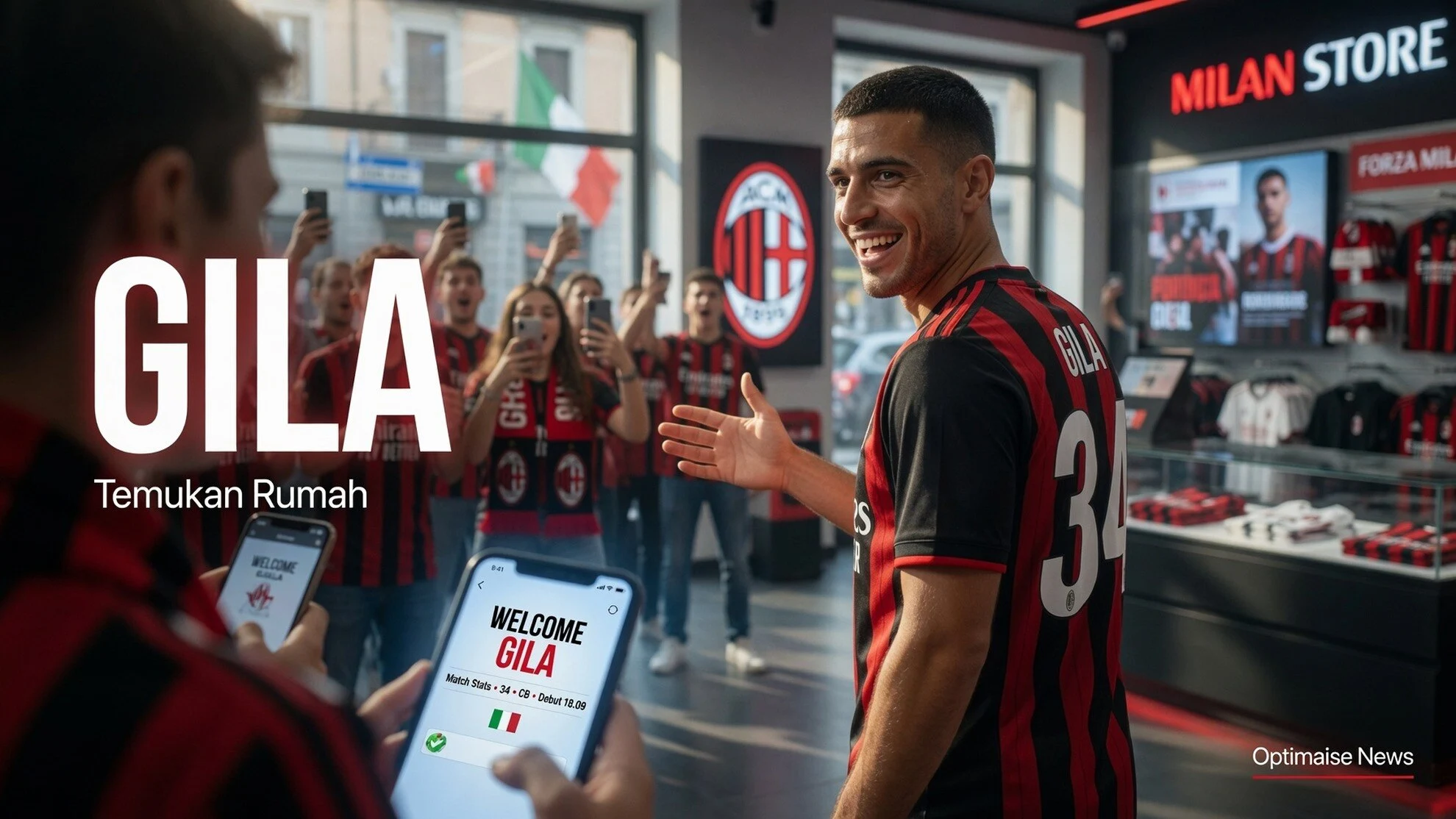 Mario Gila Temukan Rumah di Milan Usai Tinggalkan Lazio