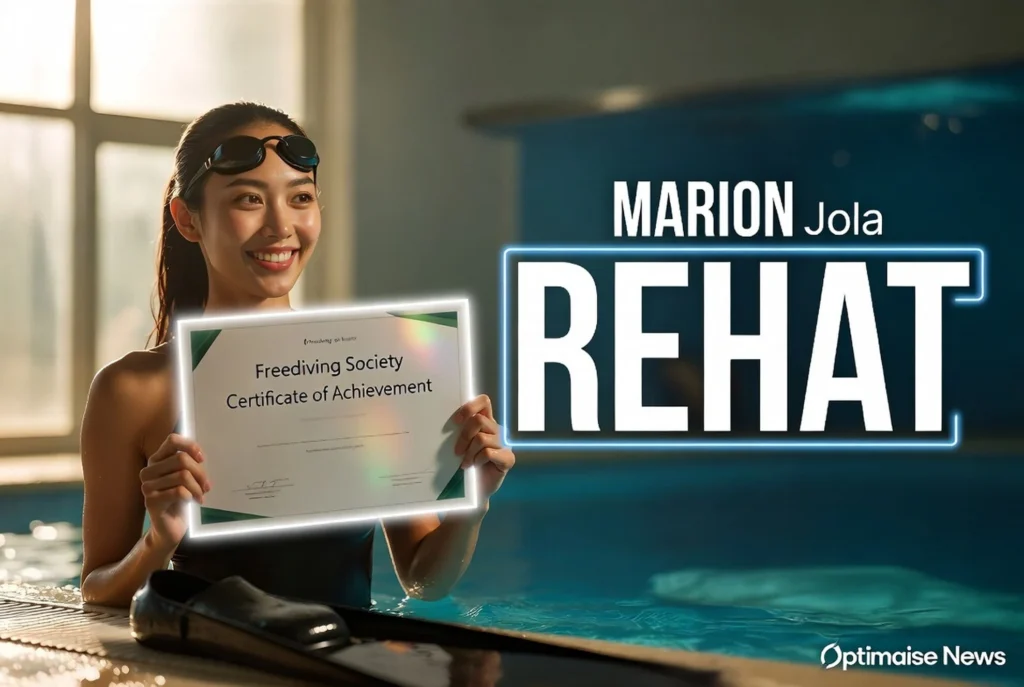 Marion Jola Raih Sertifikat Freediving Cuma 3 Sesi Latihan Usai Rehat