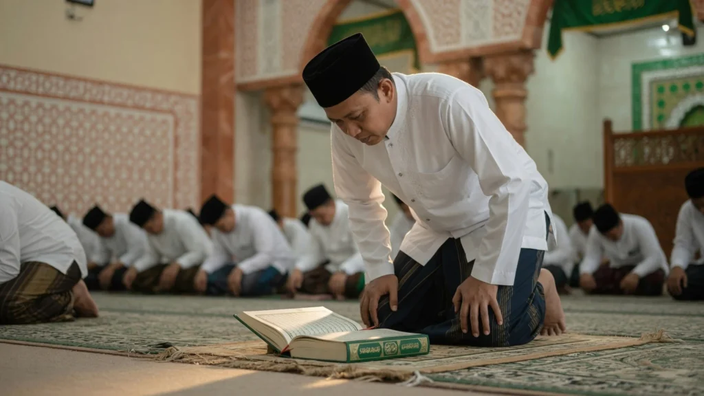 Langkah Praktis Masbuk Menyusul Imam di Posisi Rukuk