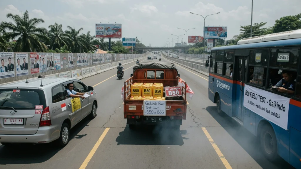 Gaikindo Buka-bukaan Hasil Uji B50 pada Mobil, Truk, dan Bus