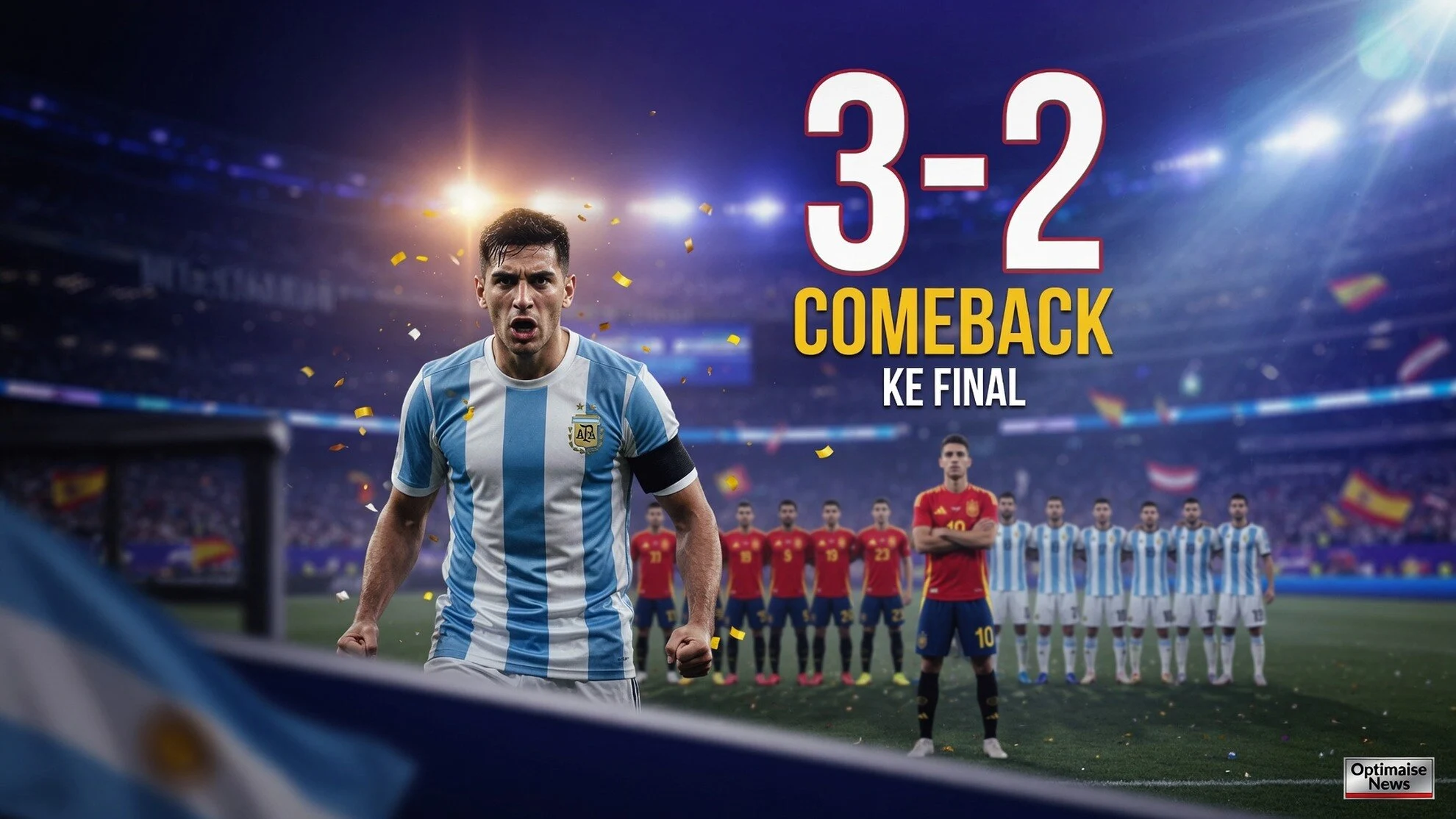 Matador Favorit! Prediksi 3-2 Spanyol Kalahkan Argentina