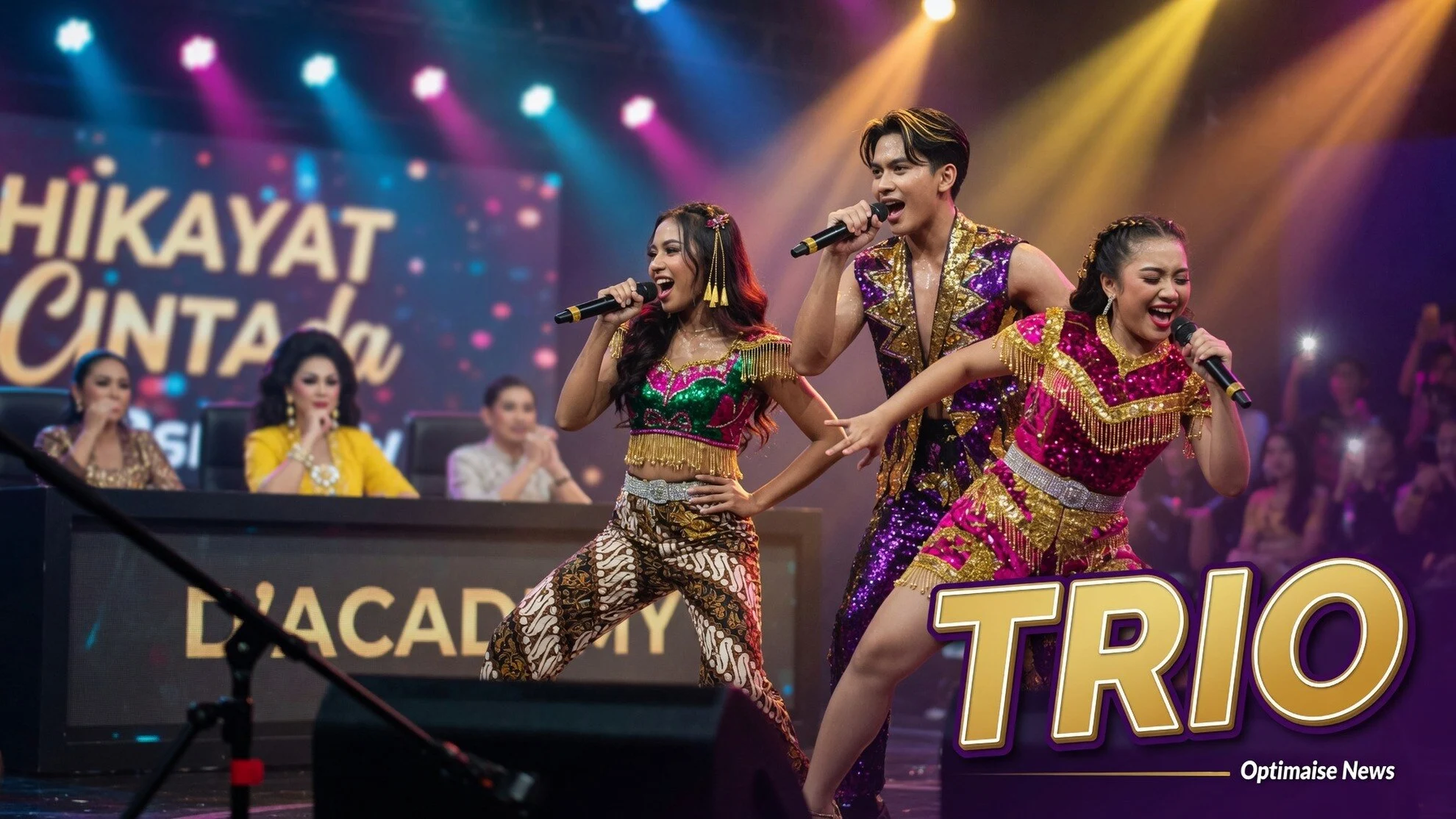 Melly Lee Segarkan Trio di Top 42 DA 8