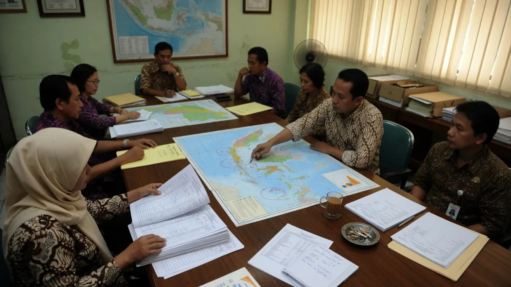 Koordinasi nonformal dan rencana rapat khusus