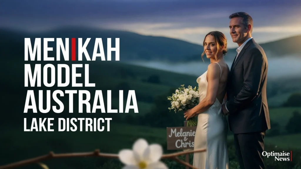 Menikah Model Australia di Lake District