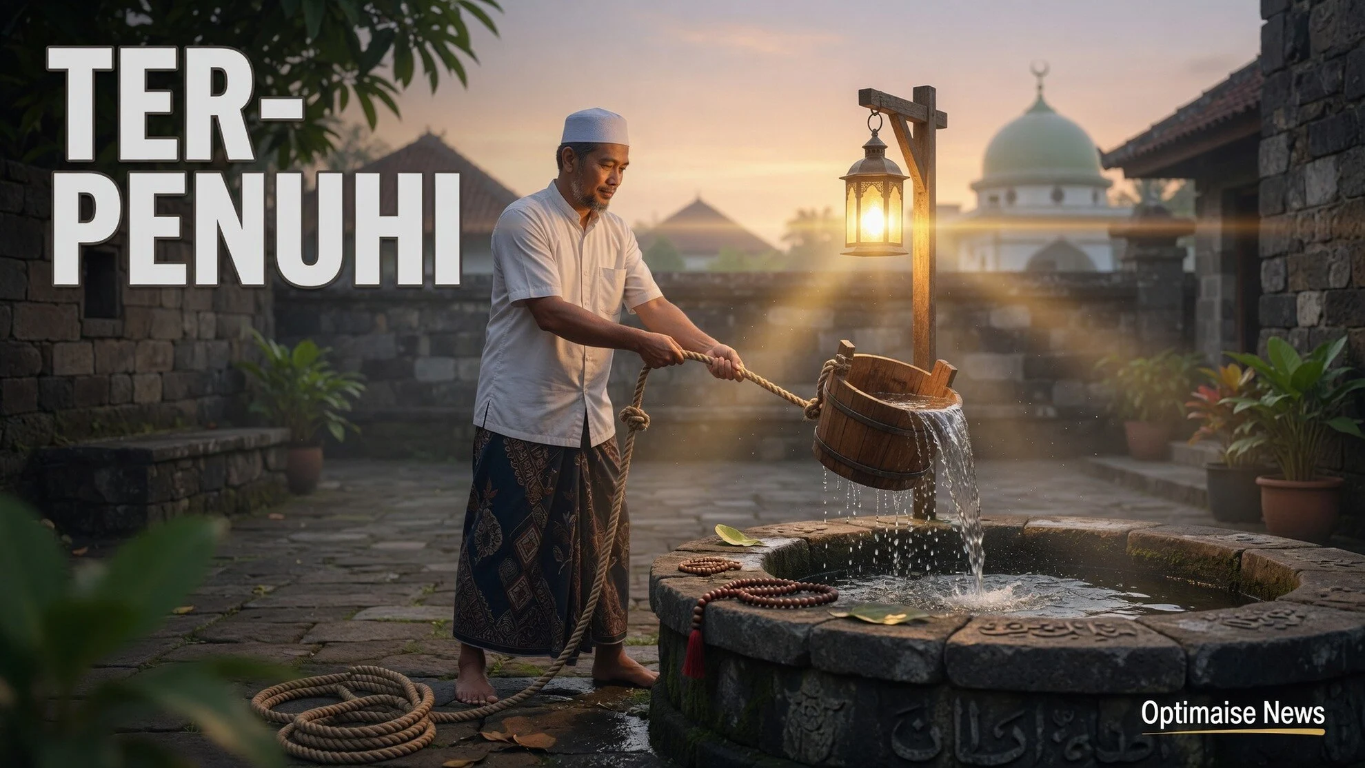 Menimba Sumur dalam Mimpi Buka Harapan Membara Terpenuhi