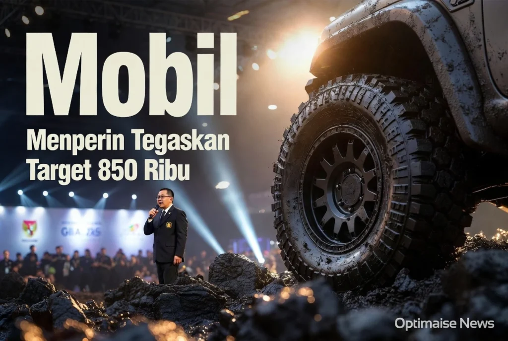 Menperin Tegaskan Target 850 Ribu Mobil dan Strategi Industri