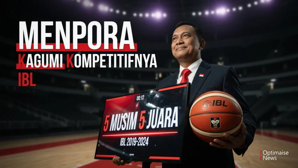 Menpora Kagumi Kompetitifnya IBL: 5 Musim, 5 Juara Berbeda