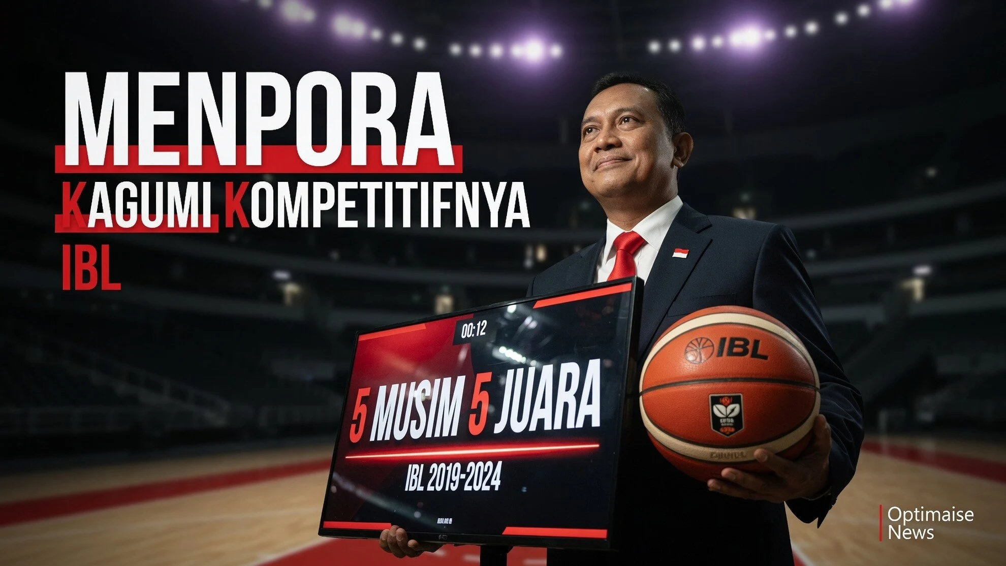 Menpora Kagumi Kompetitifnya IBL: 5 Musim, 5 Juara Berbeda