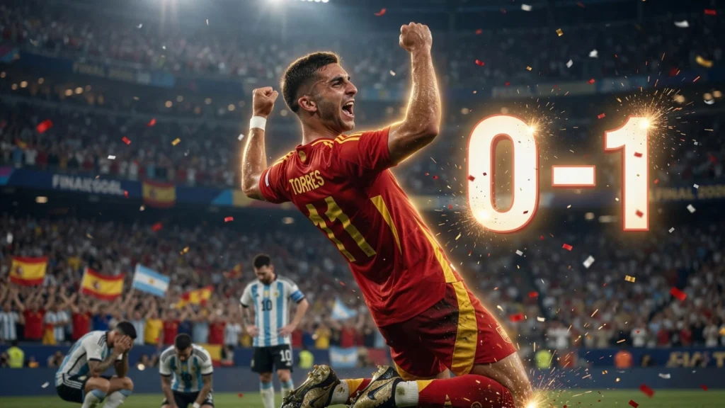 Menit 106 Ferran Torres dan medali yang memicu air mata