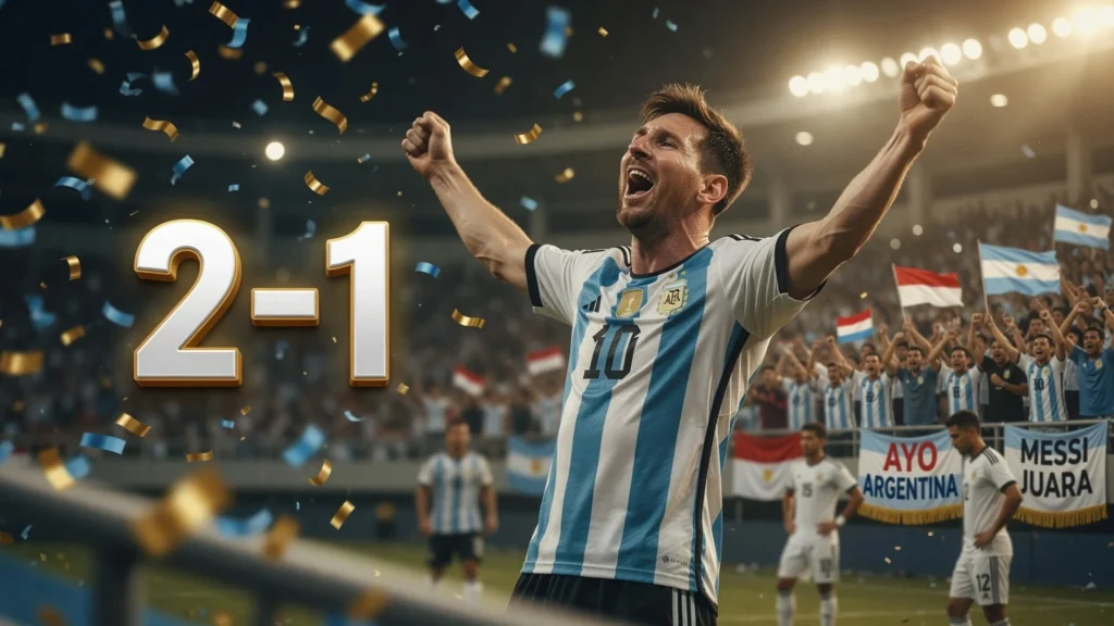 Reaksi Fans Argentina dan Rekan Setim