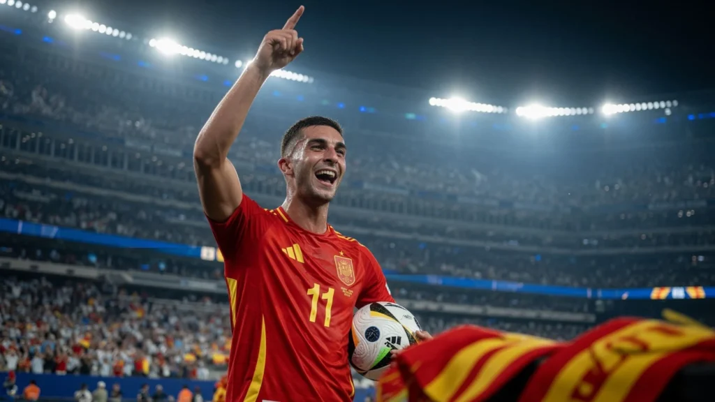 Ferran Torres Selesaikan Umpan Nico Williams