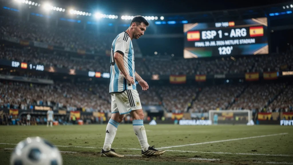 Catatan Opta: Messi Tanpa Sentuhan Kotak Penalti Awal