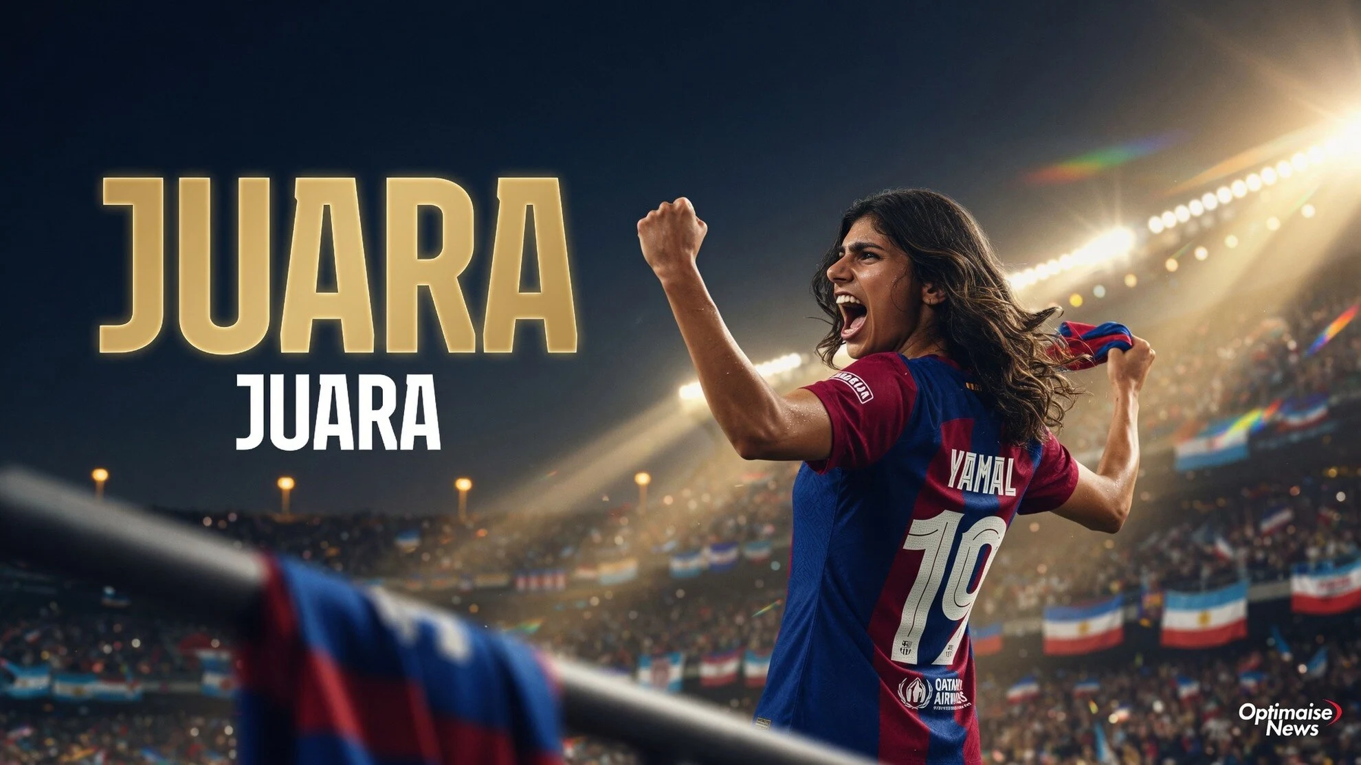 Mia Khalifa Dukung Spanyol Juara dengan Jersey Yamal