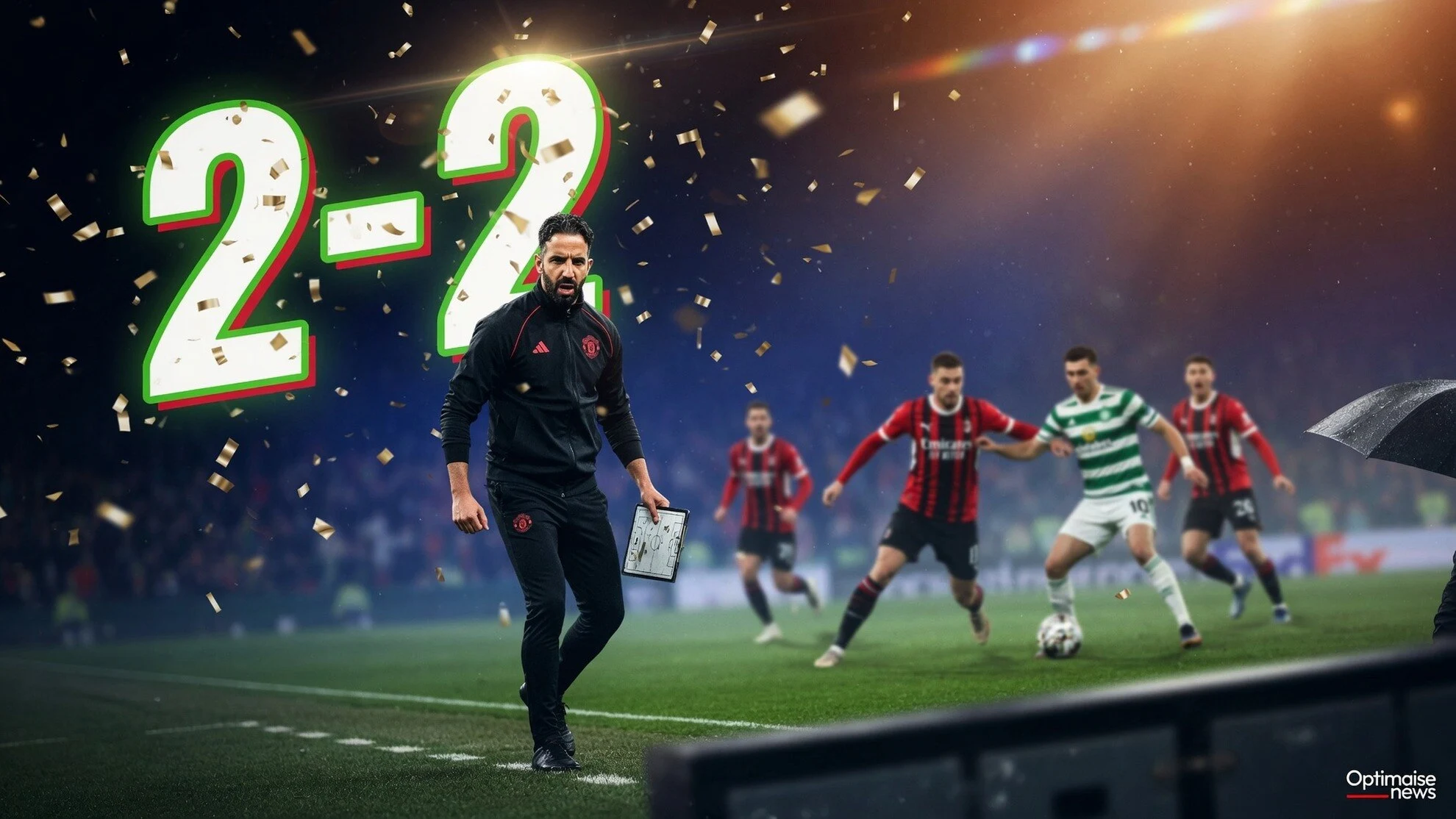 Milan Imbang 2-2 di Debut Amorim: Pressing Tinggi Tinggalkan Celah