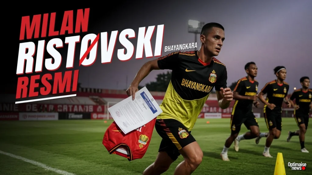 Milan Ristovski Resmi ke Bhayangkara FC