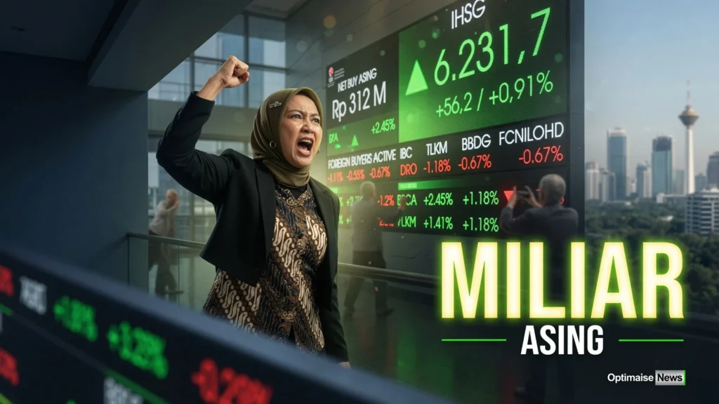 Miliar Dana Asing Sabet Rp349 Miliar