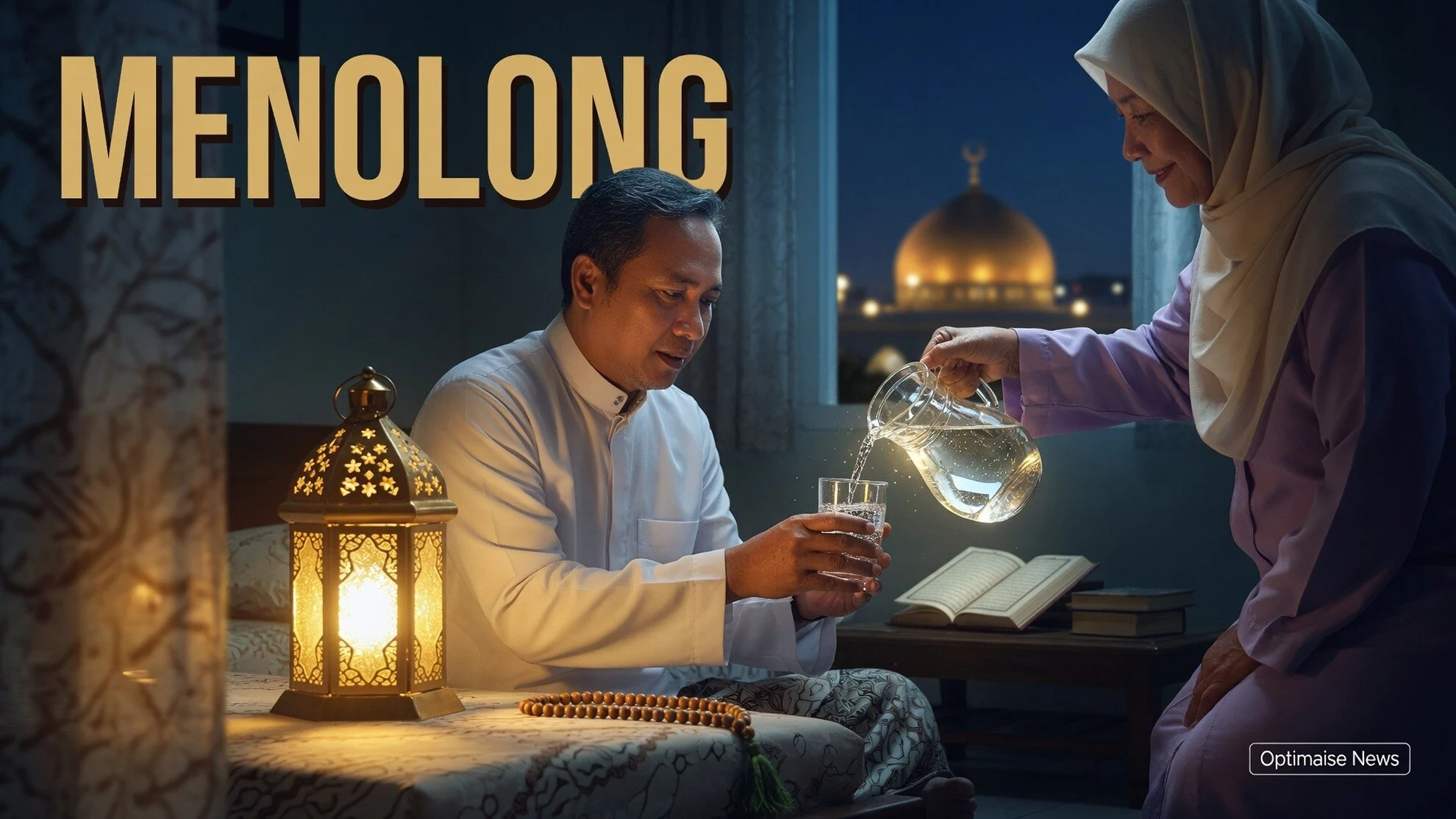 Mimpi Minta Air Minum Sinyal Dahaga Batin dan Ujian Menolong