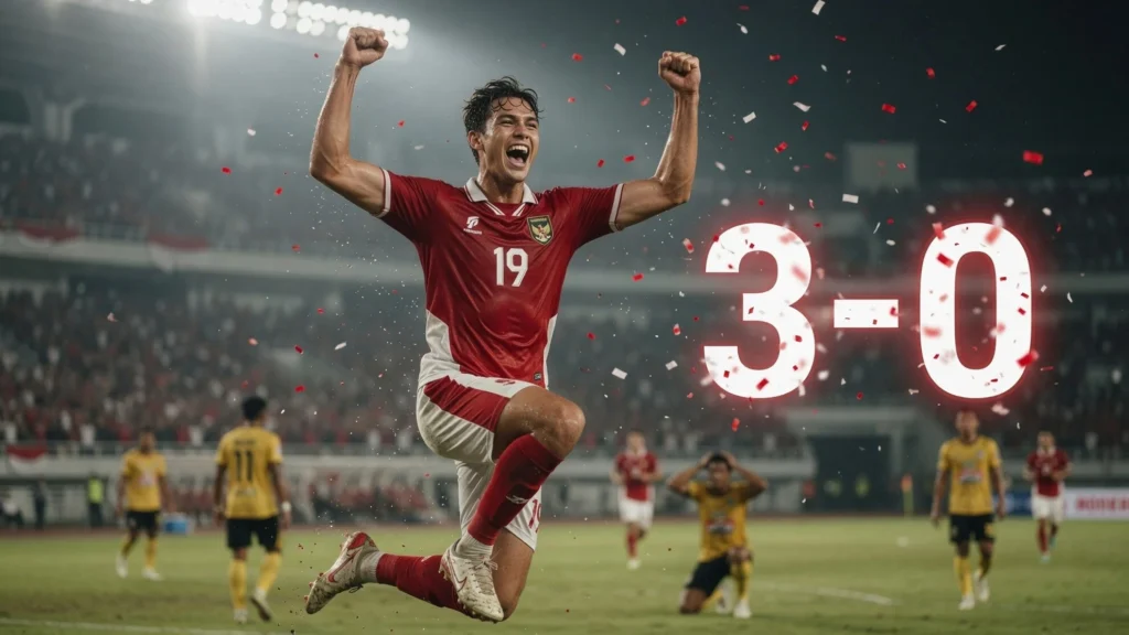 Postur 196 Cm plus Gol di Uji Coba 3-0 vs Bali United