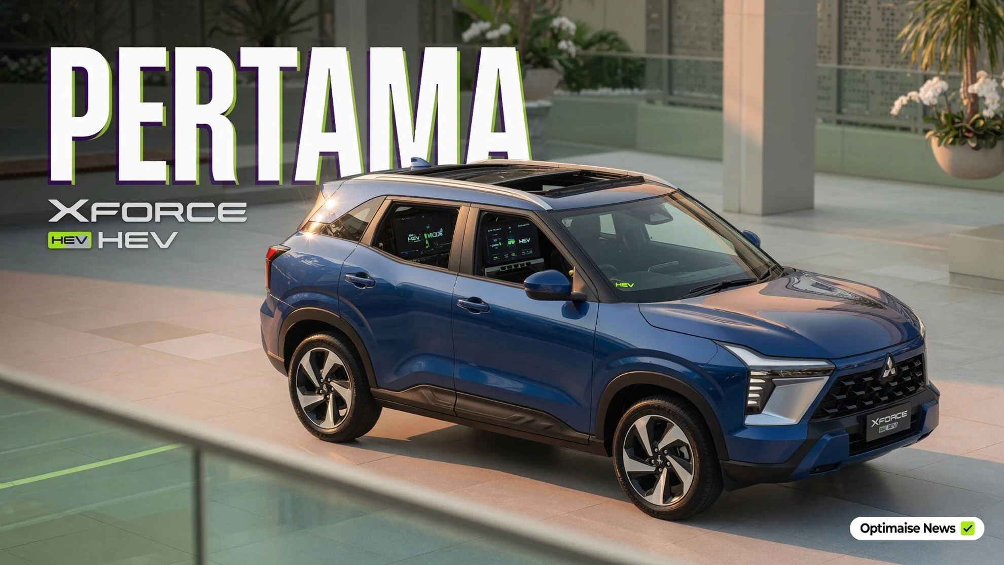 Mitsubishi XForce HEV: 3 Fitur Premium Hybrid Pertama