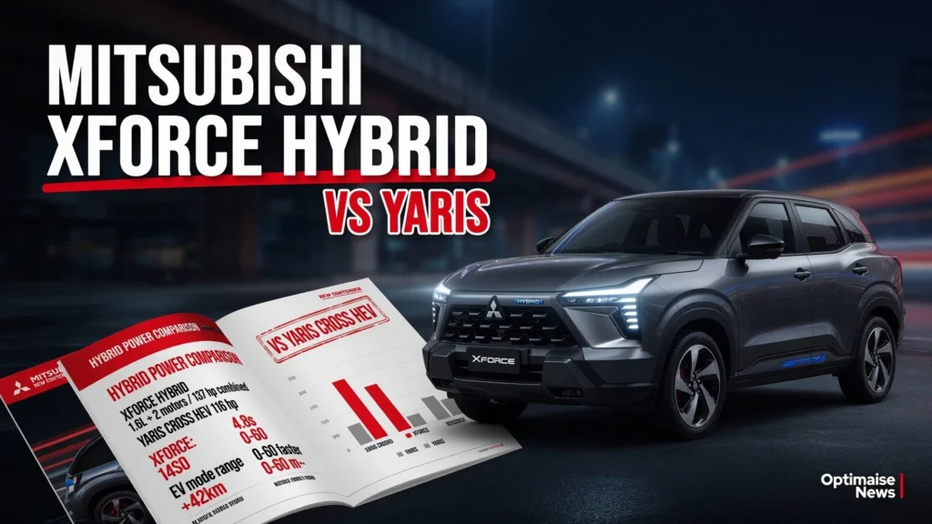 Mitsubishi Xforce Hybrid: Senjata Lawan Yaris Cross HEV